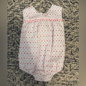 Beaufort Bonnet Brigantine Bubble in Dallas Dot 18-24 Months